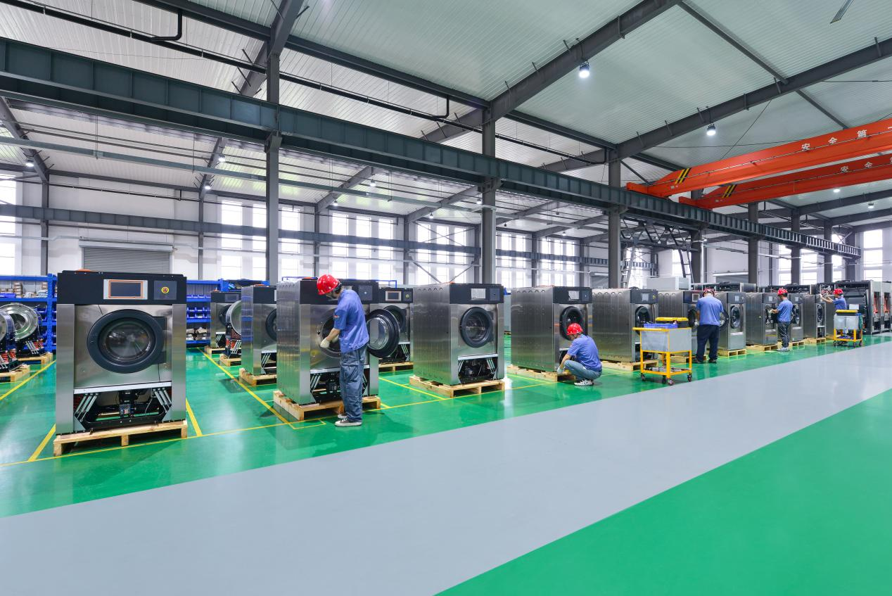 Equipamento de lavanderia Kingstar: a inovação lidera a nova tendência da lavanderia comercial global