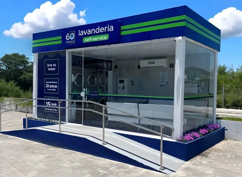 Rede de Lavanderias Self-service 60 Minutos atua em todo o Brasil