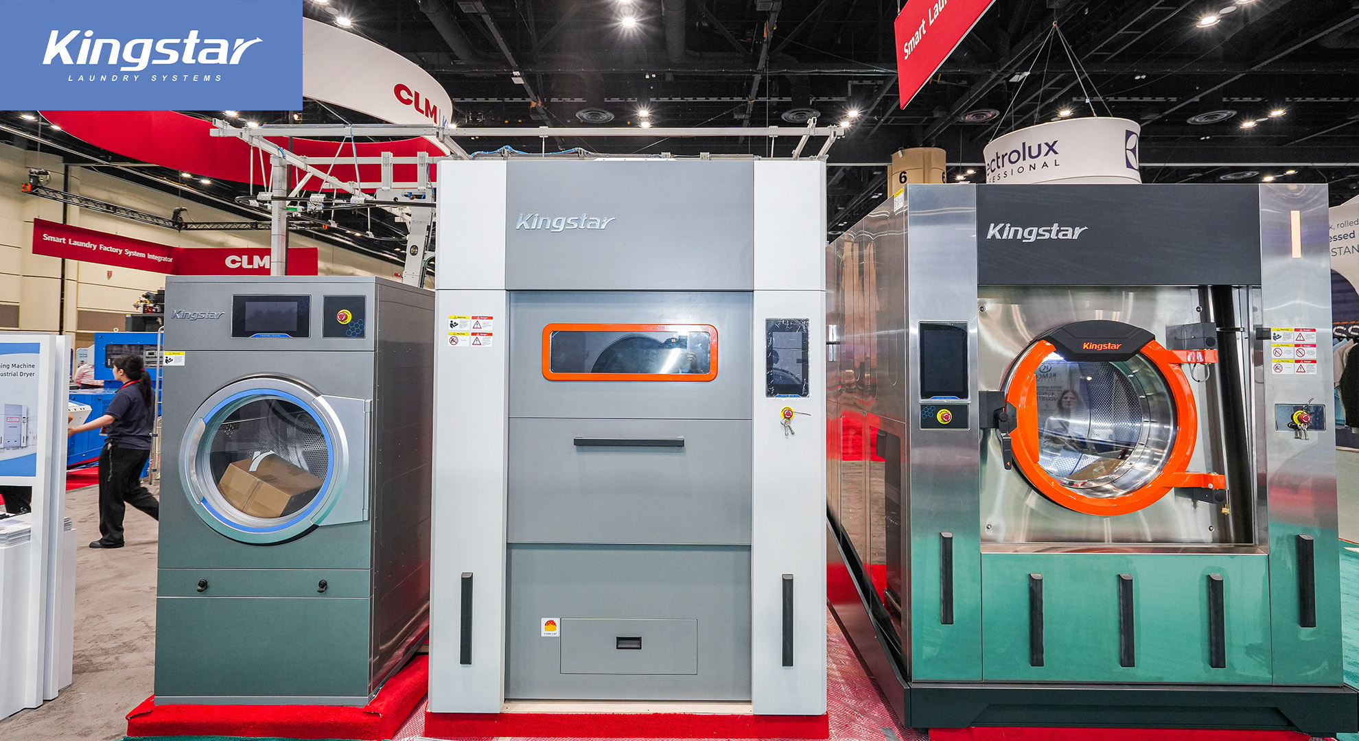 Equipamento de Lavanderia Kingstar Acende O Show Limpo 2025 Com Tecnologia Inovadora